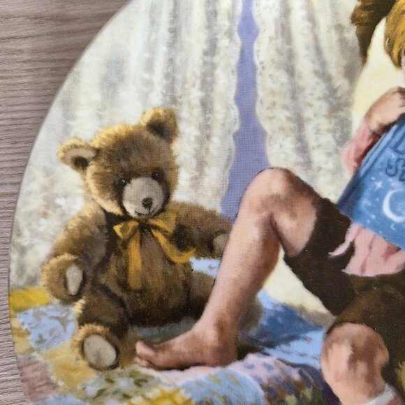 Vintage RECO 1984 Diddle Diddle Dumpling Limited Edition Collector Plate #8199 - Picture 2 of 5